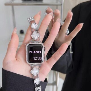ギャラクシー(Galaxy)のGalaxyWatch4 ベルト＋ケース20mm  シルバー(腕時計)