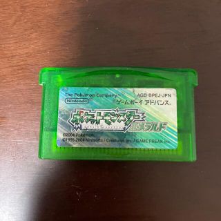 ゲームボーイアドバンス(ゲームボーイアドバンス)のポケットモンスター　エメラルド（カセットのみ）(その他)