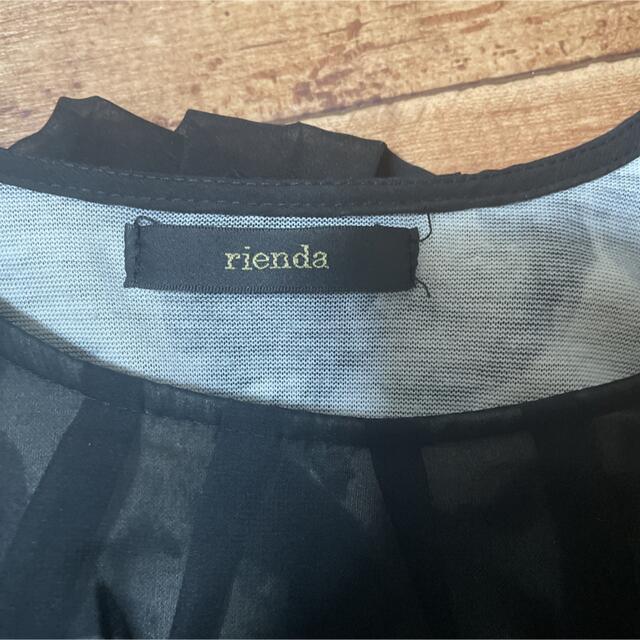 rienda(リエンダ)のリエンダミニワンピース レディースのワンピース(ミニワンピース)の商品写真