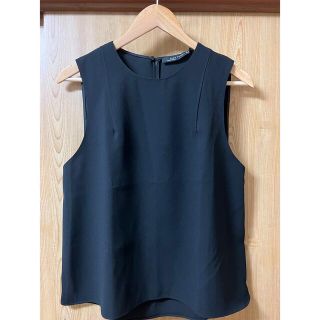 ザラ(ZARA)のZARA 黒　ブラウス　美品！(シャツ/ブラウス(半袖/袖なし))