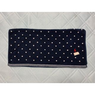 ポロラルフローレン(POLO RALPH LAUREN)の新品☆ ポロラルフローレンの刺繍入りドットバスタオル(タオル/バス用品)