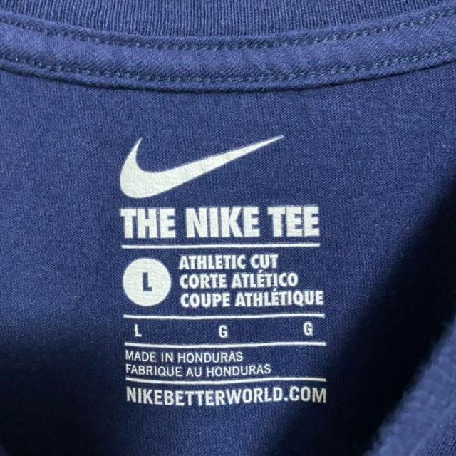 NIKE(ナイキ)のNIKE ナイキ MLB レッドソックス　tシャツ メンズ　L ネイビー　F1 メンズのトップス(Tシャツ/カットソー(半袖/袖なし))の商品写真
