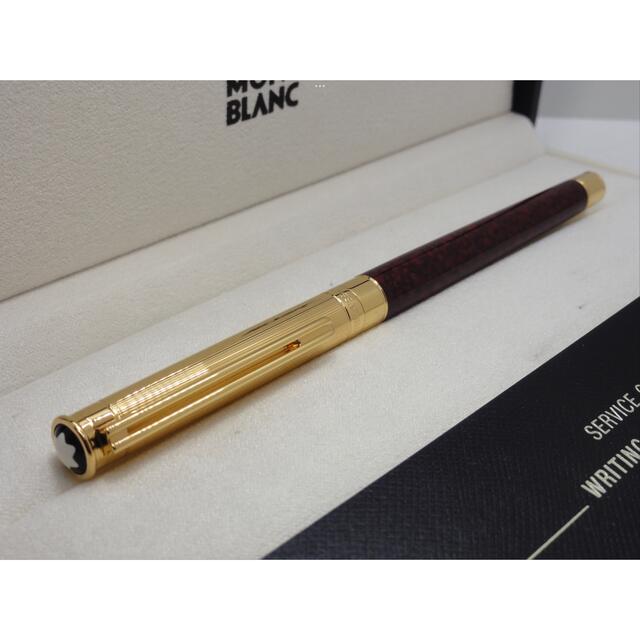 MONTBLANC(モンブラン)の※幸運と金運を呼ぶパワー石レッドメノウ・マーブル特別なノブレスドウエ★モンブラン インテリア/住まい/日用品の文房具(ペン/マーカー)の商品写真