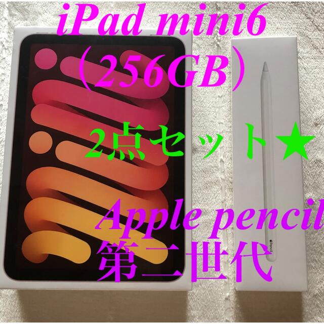 タブレット今日だけ2点値下げ‼️iPad mini6＋Apple pencil第二世代