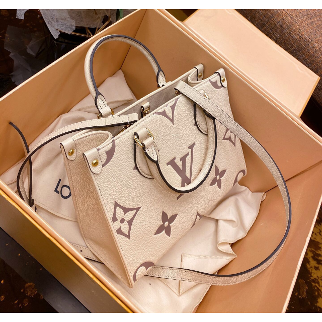 [SALE]ヴィトン Vuitton オンザゴー PM クレーム ルイヴィトン オンザゴーPM クレーム