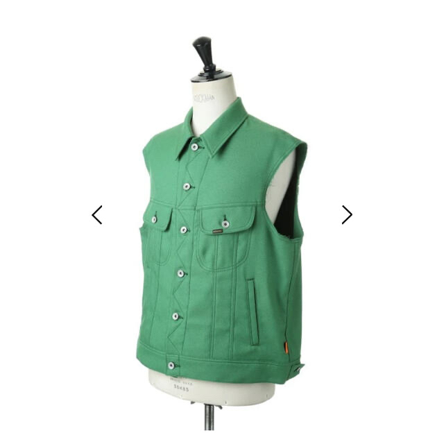 DAIRIKU Regular Polyester Vest      ダイリク