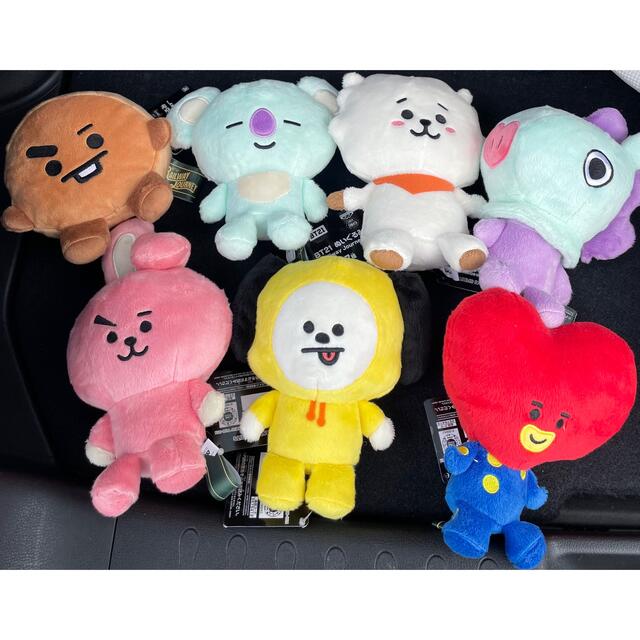 BTS　BT21　ぬいぐるみ　Railway Journey コンプセット