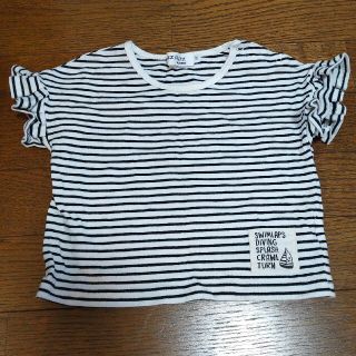 ベベ(BeBe)のボーダーTシャツ 90cm BUZZ FUZZ(Tシャツ/カットソー)