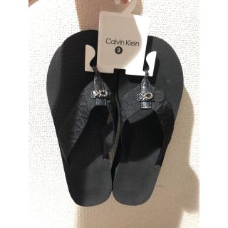 カルバンクライン(Calvin Klein)の訳あり　新品　カルバンクライン　サンダル　ヒールあり(サンダル)