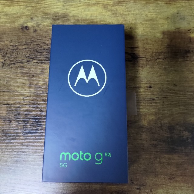 Motorola(モトローラ)のMOTOROLA スマートフォン moto g52j 5G インクブラック PA スマホ/家電/カメラのスマートフォン/携帯電話(スマートフォン本体)の商品写真