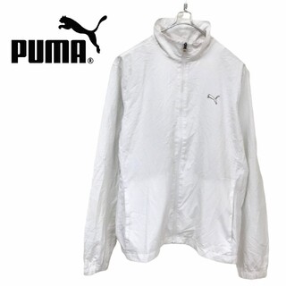 プーマ(PUMA)の【PUMA】ロゴ刺繍 ナイロンジャケット(ナイロンジャケット)