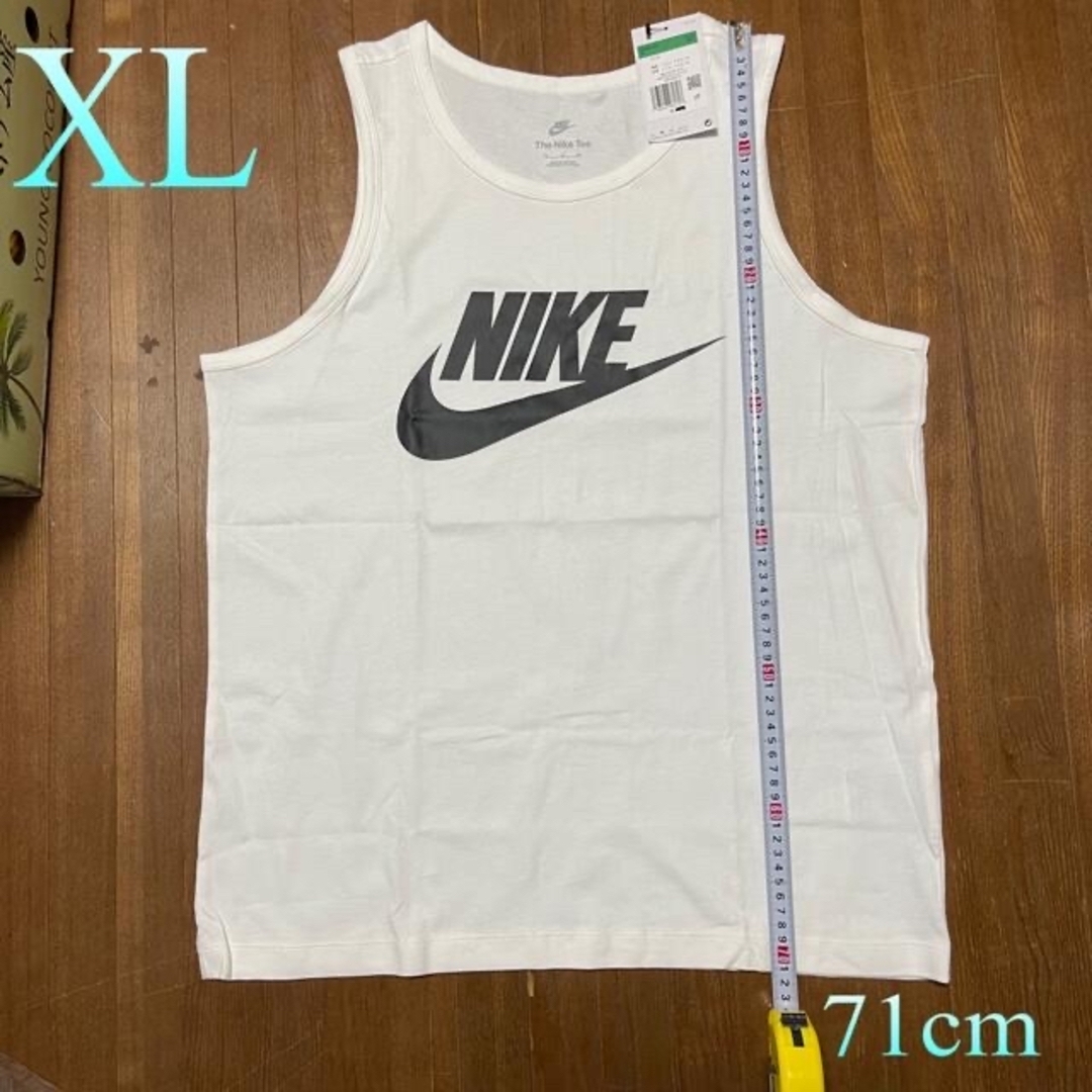 NIKE(ナイキ)の(King様専用)Nike人気胸ビッグロゴ未使用品タンクトップ(XL) メンズのトップス(タンクトップ)の商品写真