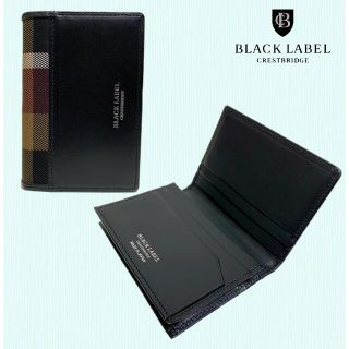 ブラックレーベルクレストブリッジ(BLACK LABEL CRESTBRIDGE)の新品 BLACK LABEL ブラックレーベル カードケース ボルドー(名刺入れ/定期入れ)