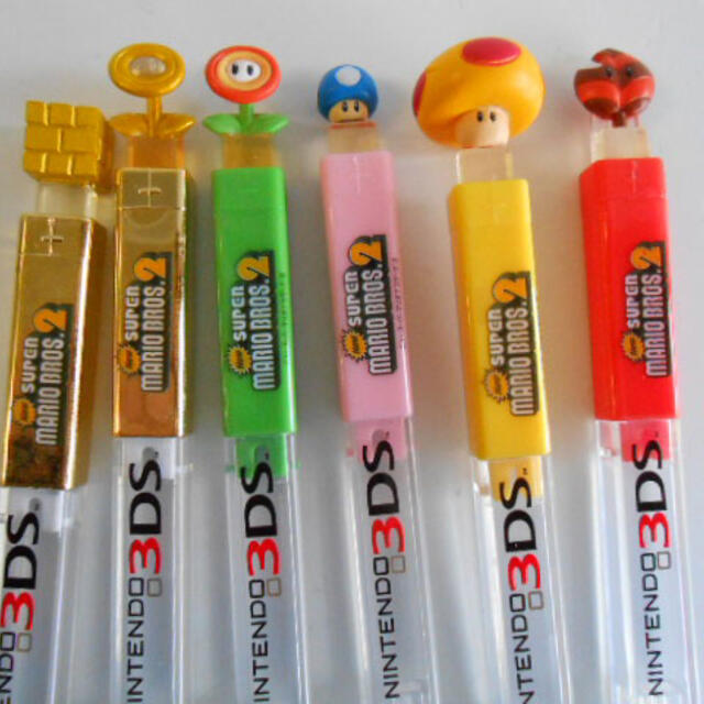 ☆Izv26AZキャラタッチペンNINTENDO 3DS SUPERマリオ全6種の通販 ☆Izv26AZキャラタッチペンNINTENDO 3DS SUPERマリオ全6種の通販