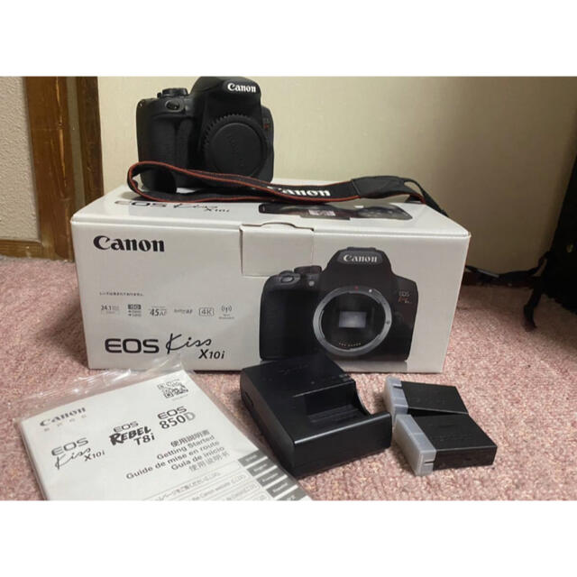 保証付き☆一眼レフカメラ キャノン canon kiss x10i お買い得 59280円