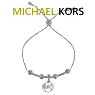 マイケルコース(Michael Kors)のMICHAEL KORS / マイケルコース 　ロゴ　ブレスレット シルバー(ブレスレット/バングル)