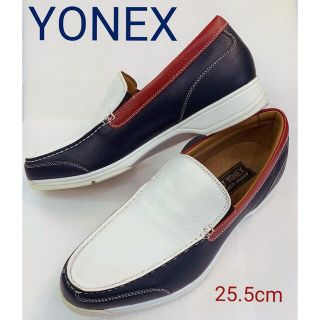 ヨネックス(YONEX)のヨネックス紳士メンズ靴スリッポン25.5cmウォーキングシューズYONEX(スリッポン/モカシン)