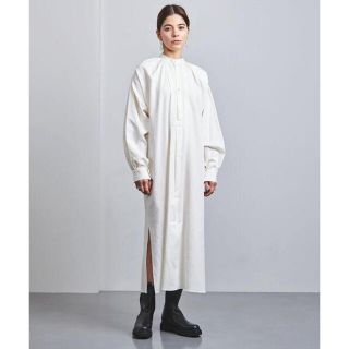 ハイク(HYKE)の本日限定  HYKE ハイク LINEN SMOCK DRESS(ロングワンピース/マキシワンピース)