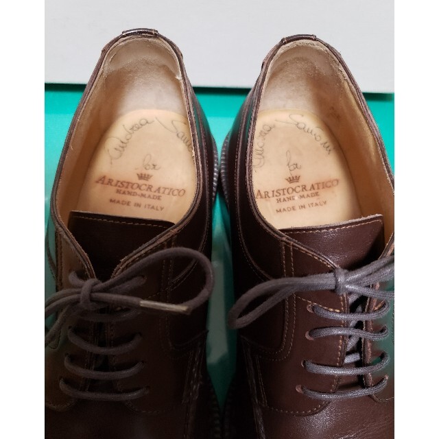 にイタリア Santoni - Santoni サントーニ ノルベジェーゼ製法 Uチップ