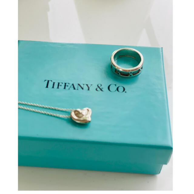 Tiffany アトラスネックレス、リングセット