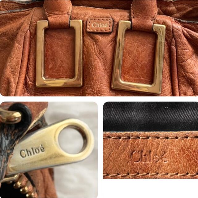 Chloe(クロエ)のChloe クロエ エテル ミニバッグ レザー ハンドバッグ ロゴ ゴールド金具 レディースのバッグ(ハンドバッグ)の商品写真