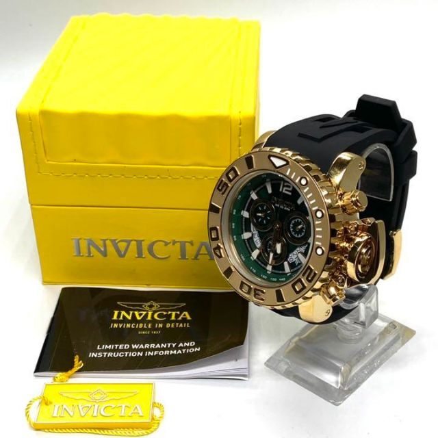 INVICTA - ○激レア商品! invicta インビクタ シーハンター メンズ a