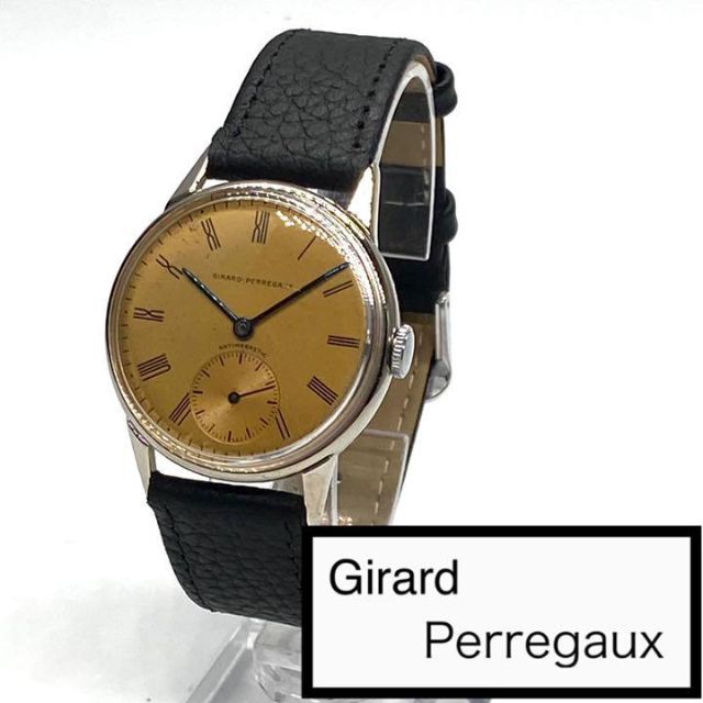 出産祝い Perregaux Girard ★動作良好! - GIRARD-PERREGAUX 1940s メンズ 腕時計 腕時計(アナログ) 出産祝い Perregaux Girard ★動作良好! - GIRARD-PERREGAUX 1940s メンズ 腕時計 腕時計(アナログ)