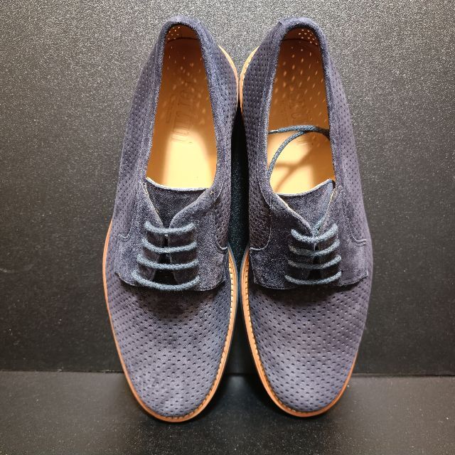 ペルティニ（PERTINI） スペイン製革靴 青 43の通販 by 欧州靴