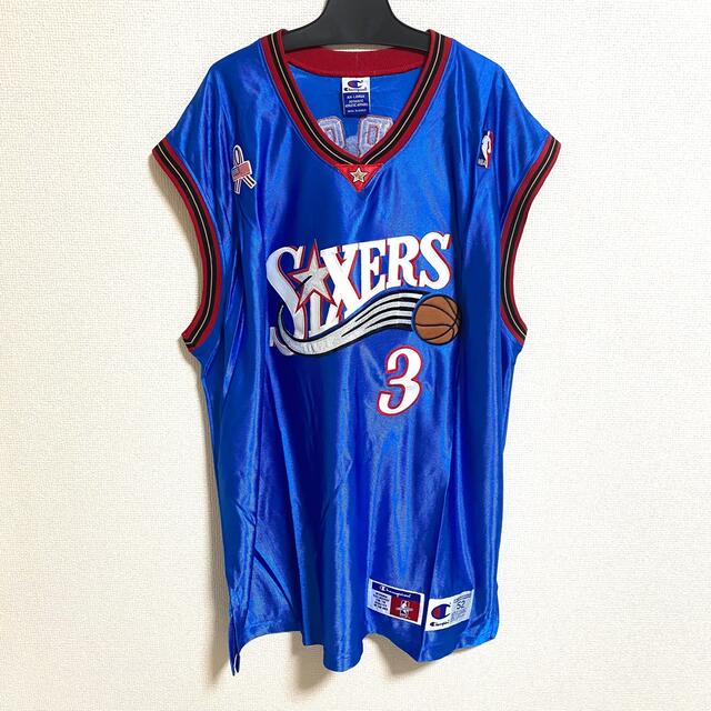 NBAアレンアイバーソンオーセンティックジャージユニフォーム