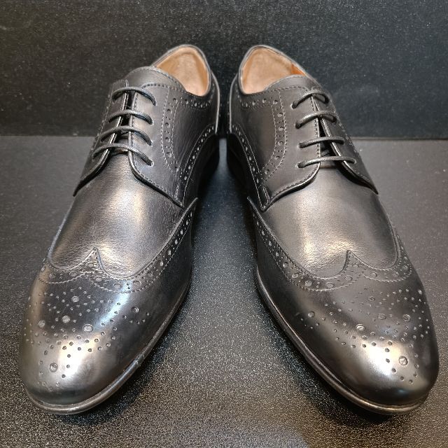 STEFANO BRANCHINI(ステファノブランキーニ)のステファノブランキーニ（Stefano Branchini） 革靴 黒 41 メンズの靴/シューズ(ドレス/ビジネス)の商品写真