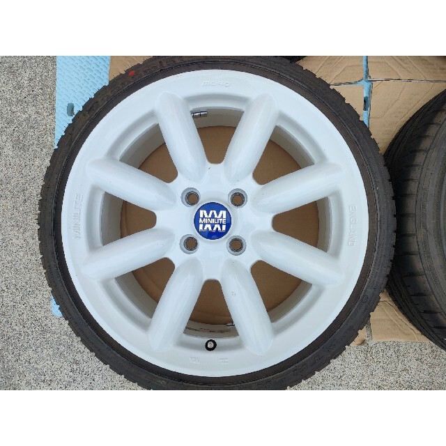 ホイールコ MINILITE 16x6.5J +48 PCD100 4H 165/45R16の通販 by