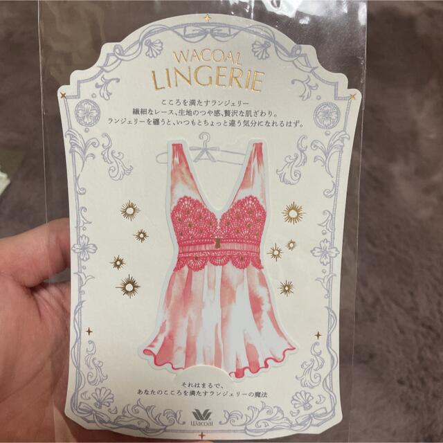 Wacoal(ワコール)のWACOAL LINGERIE ステッカー インテリア/住まい/日用品の文房具(シール)の商品写真