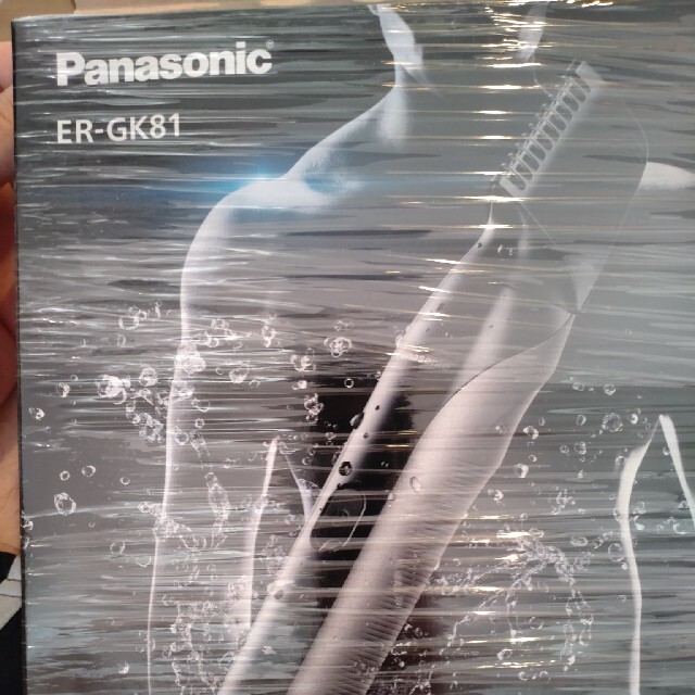 Panasonic(パナソニック)のPanasonic ボディトリマー ER-GK81-S スマホ/家電/カメラの美容/健康(メンズシェーバー)の商品写真