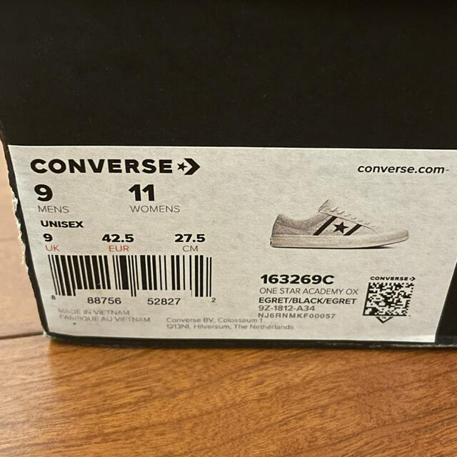 CONVERSE(コンバース)の新品27.5cm Converse one star academy ox  メンズの靴/シューズ(スニーカー)の商品写真