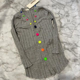 タグ付き新品☆韓国子供服♡ロングカーディガン(カーディガン)