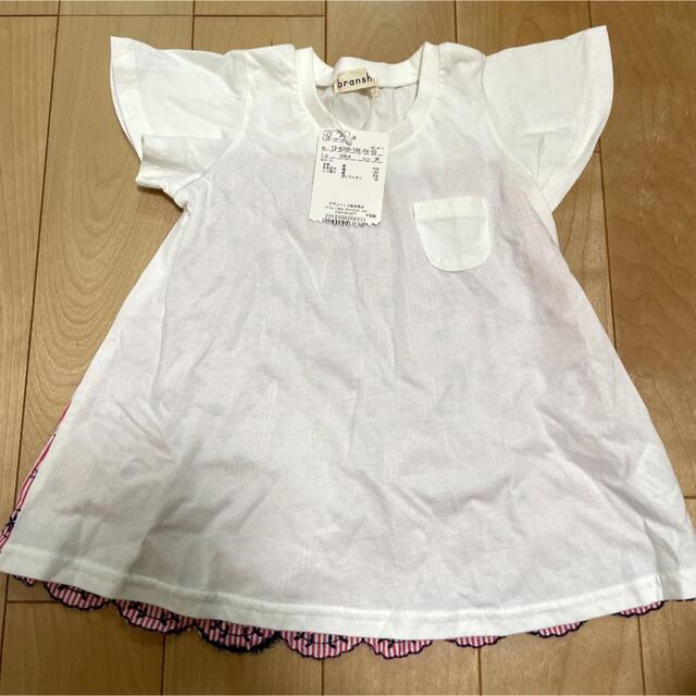 新品　キッズ　トップス  キッズ/ベビー/マタニティのキッズ服女の子用(90cm~)(Tシャツ/カットソー)の商品写真