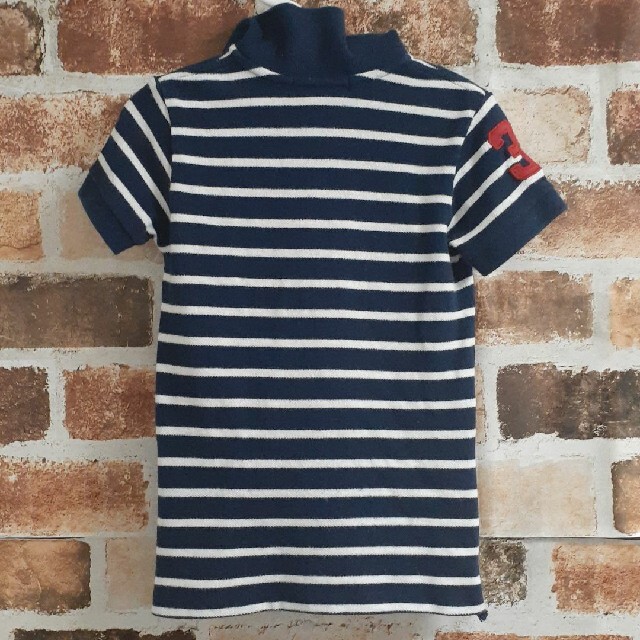 POLO RALPH LAUREN(ポロラルフローレン)の【即日発送】RALPH LAUREN　デカロゴ　ポロシャツ　サイズ2T キッズ/ベビー/マタニティのキッズ服男の子用(90cm~)(Tシャツ/カットソー)の商品写真