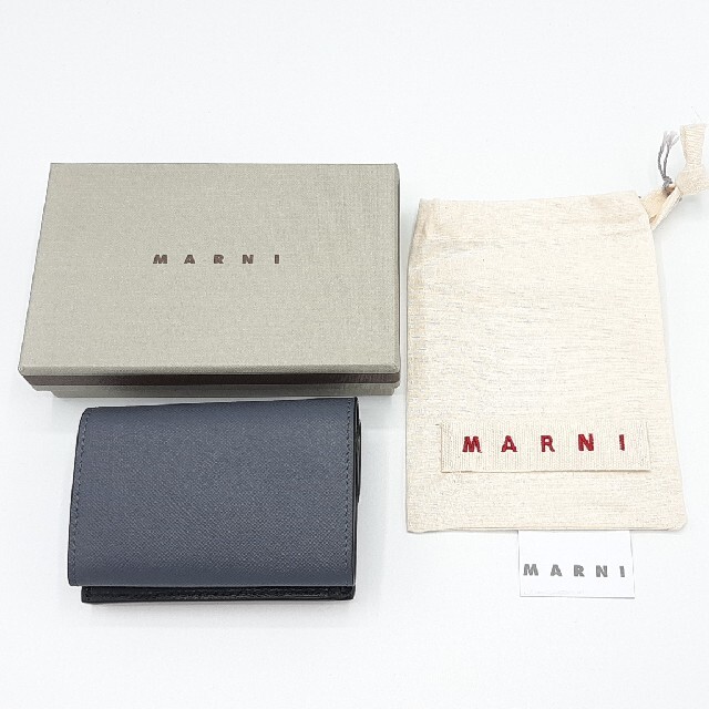 【新品 ラスト一品】MARNI　折財布　マルニ 2