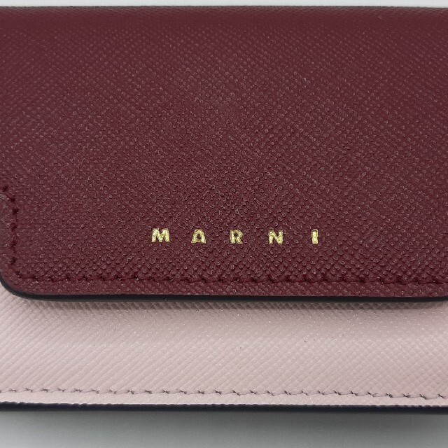 【新品 ラスト一品】MARNI　折財布　マルニ 7