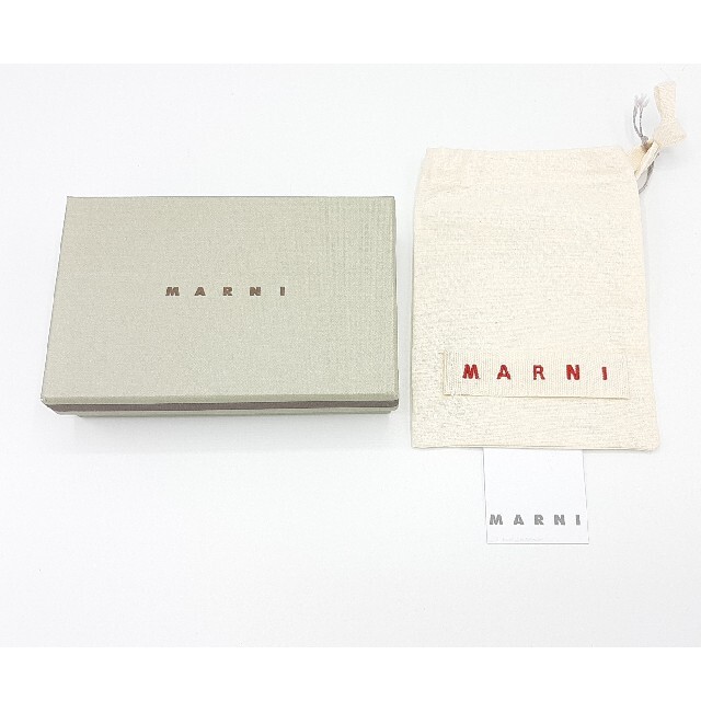 【新品 ラスト一品】MARNI　折財布　マルニ 8