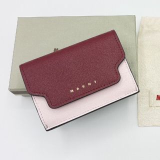 マルニ(Marni)の【新品 ラスト一品】MARNI　折財布　マルニ(財布)