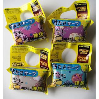 イトウエン(伊藤園)のポケモン　ペットボトルカバー　4色セット(ノベルティグッズ)