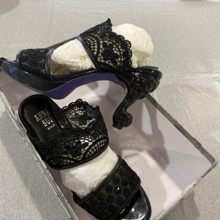 アナスイ(ANNA SUI)のアナスイ 猫足サンダル ミュール  ♪(サンダル)