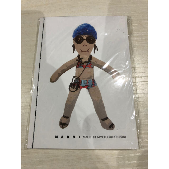 Marni(マルニ)の【新品・未使用】雑誌の付録 marni ノート インテリア/住まい/日用品の文房具(ノート/メモ帳/ふせん)の商品写真