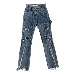 バレンシアガ(Balenciaga)のOttolinger isko 再構築　denim bondage jeans (デニム/ジーンズ)