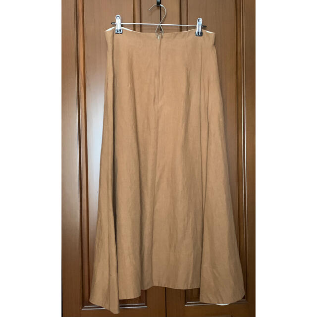 DEUXIEME CLASSE(ドゥーズィエムクラス)のイレーヴ yleve リネン　フレアスカート  サイズ2 レディースのスカート(ロングスカート)の商品写真
