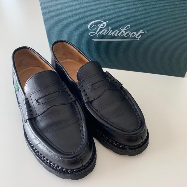 Paraboot(パラブーツ)のParaboot REIMS UK6 パラブーツ ランス NOIR メンズの靴/シューズ(スリッポン/モカシン)の商品写真