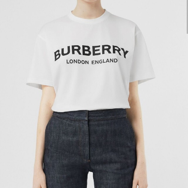 BURBERRY - 【新品 レディースS】BURBERRY Tシャツ ホワイト
