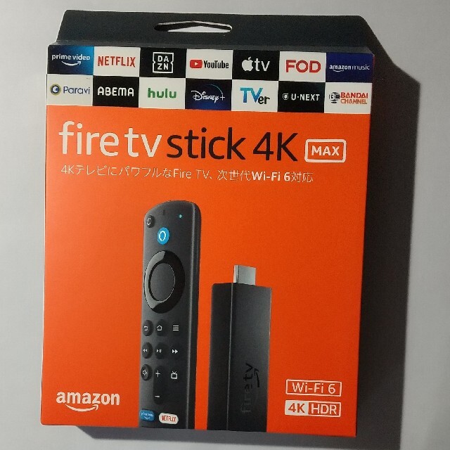fire tv stick 4K max  新品 未開封