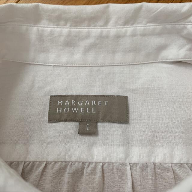 MARGARET HOWELL(マーガレットハウエル)の新品未使用MARGARET HOWELLシャツ（七分袖丈） レディースのトップス(Tシャツ(長袖/七分))の商品写真